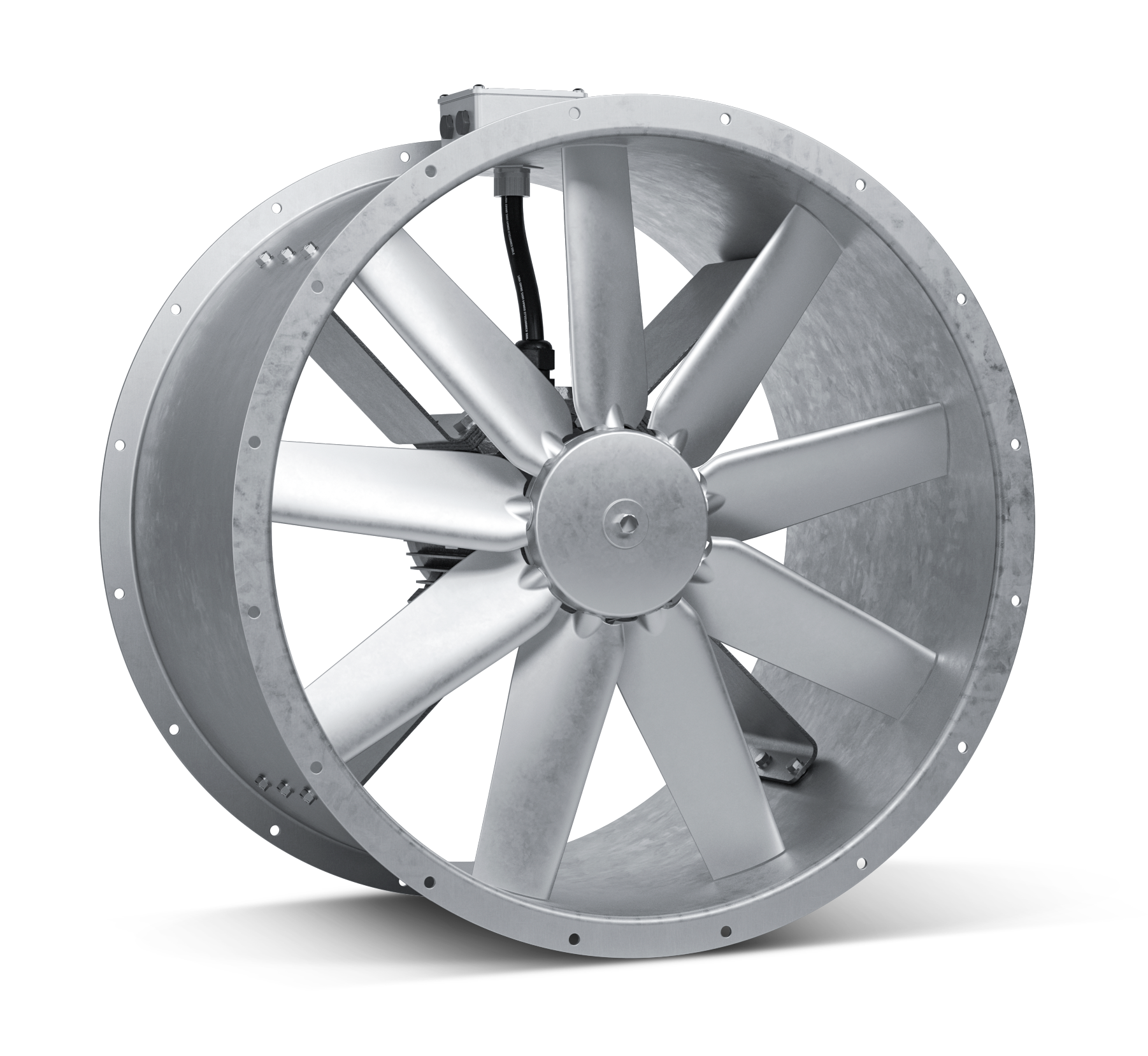 A low res render of Woods JM Axial fan