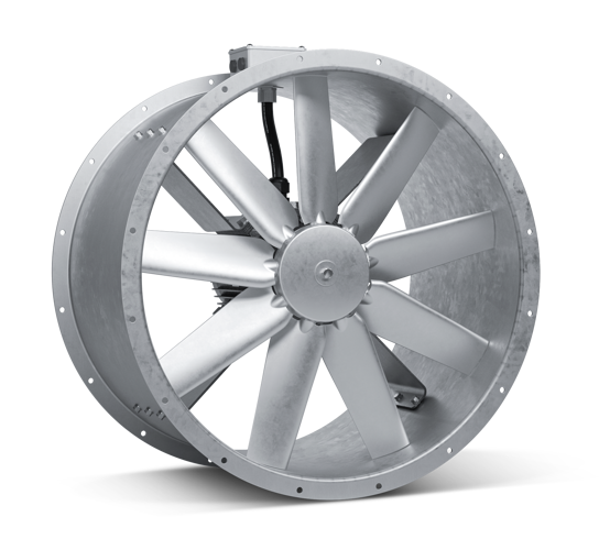 A low res render of Woods JM Axial fan