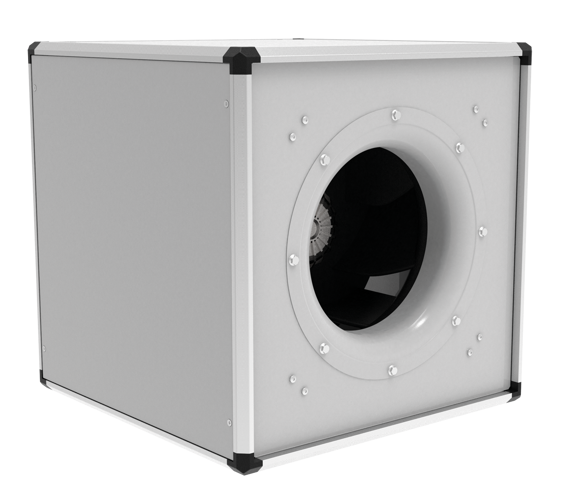 A Rosenberg box fan cube