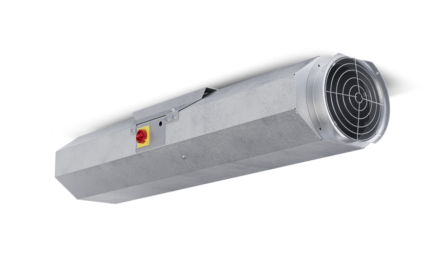 Low profile Jtv car park jet fan