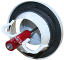 a round adjustable damper