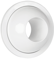 a white plastic jet nozzle