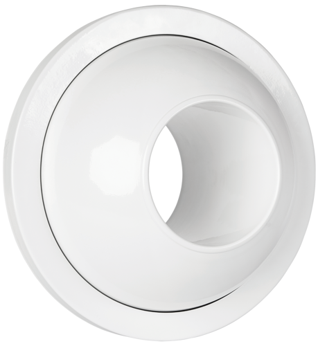 a white plastic jet nozzle