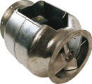 A series 33 bifurcated axial fan